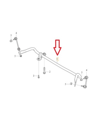 Xc60 ii xc90 ii стабилизатор перед 31406930 фото №1