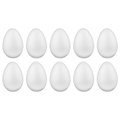 Jajka styropianowe 10cm 10 sztuk jajko Decoupage