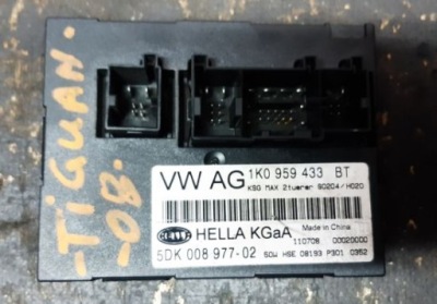 Vw skoda модуль комфорта 1k0959433bt фото №1