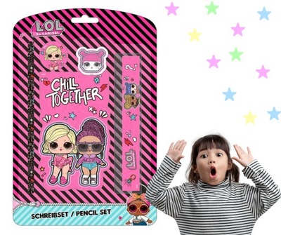 Zestaw szkolny 5 elementów Lol Surprise