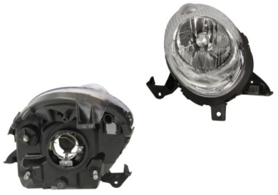 Фара лампа правый nissan micra k12 03-07 tyc фото №1