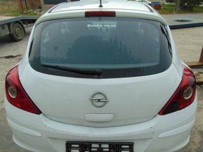 Opel corsa d lift 3d крышка багажника багажника фото №1