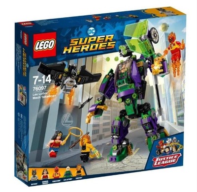 LEGO Super Heroes 76097 Starcie z mechem Lexa Luthora