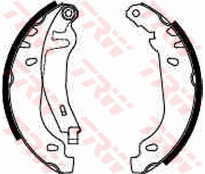 BRAKE SHOES HAM. CITROEN XSARA/ZX 1,1-2,0 91-00  