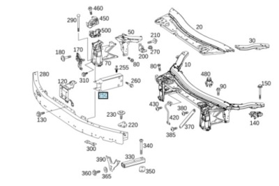 Зона деформации glc x253 15- a2136201500 org фото №1