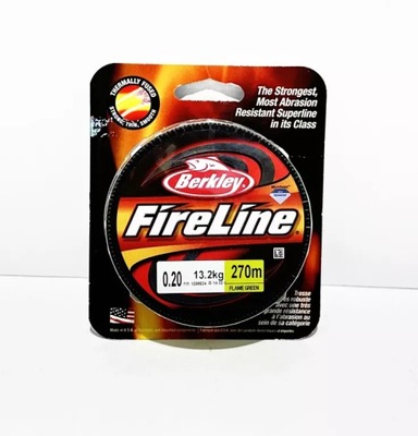 PLECIONKA BERKLEY FIRELINE FLAME GREEN 0,20MM 270M