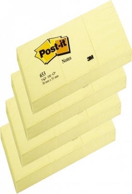 Karteczki samoprzylepne Post-it 3-100 karteczek x4