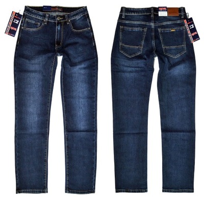 JEANSY MĘSKIE spodnie jeans NAVIL W32/L32 78- 82 cm