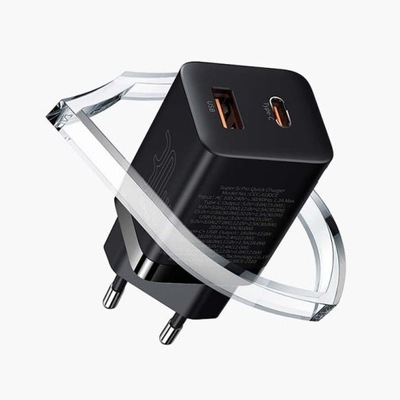 ład siec. Baseus 30W 1xUSB 1xUSB-C CCSUPP-E01