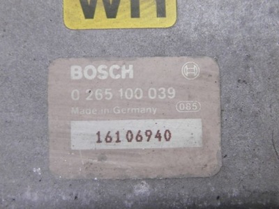 Opel vectra a модуль abs 2,0 0265100039 16106940 фото №1