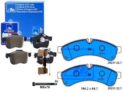 Ate тормозные колодки тормозные iveco daily iv daily line dai фото №1