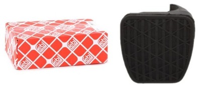 Febi 07534 накладка педалі w124 w201 гальмо фото №1