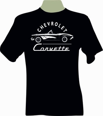 KOSZULKA T-shirt chevrolet CORVETTE C1 52'-62' 