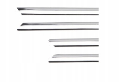 Mini one cooper r56 - накладки хром декоративные отбойник защитное накладки фото №1