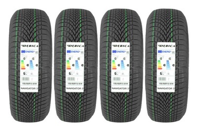 4 TIRES CALOROCZNE 195/65R15 DEBICA NAVIGATOR 3  