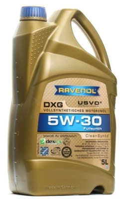 RAVENOL DXG SAE 5W-30 CLEANSYNTO 5L 