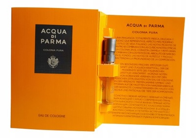 Acqua di Parma Colonia Pura Eau De Cologne 1,5ml Vzorka rozprašovača