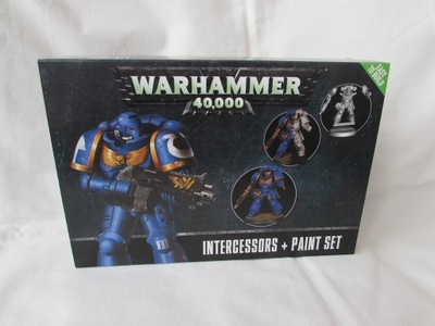 Warhammer 40000 40k Intercessors + Paint Set