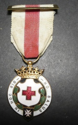 Hiszpański Medalla de 2 clase de la cruz roja