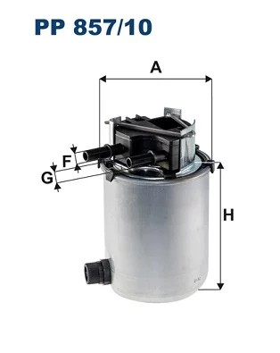 FILTRO COMBUSTIBLES  