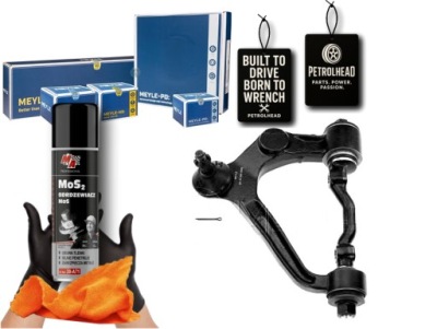 Важіль toyota перед hi-ace 95- верхній le meyle #petrolhead pro+ kit1 фото №1