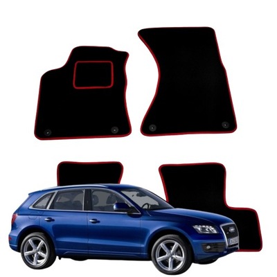 AUDI Q5 DE FELPA ALFOMBRILLAS DE AUTOMÓVIL 2008-2016 R  