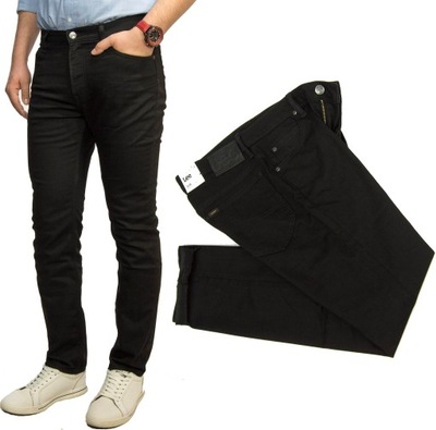 Lee Rider Black Rinse męskie spodnie jeans W30 L32