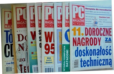 PC magazine po polsku 11 numerów z 1994-1996