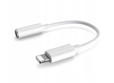 Przejściówka iPhone lightning mini jack adapter