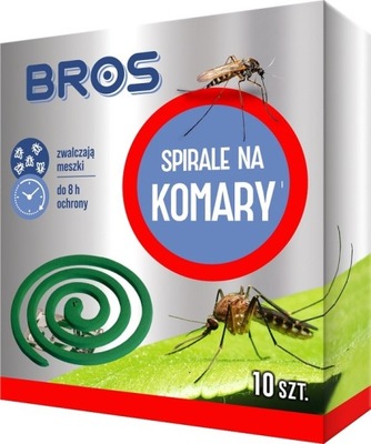 BROS Spirale na komary 10szt.