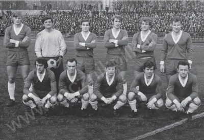 Pocztówka - Jesień sezonu 1970/71 Górnik Zabrze