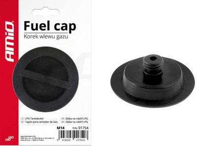 KOREK ZAŚLEPKA WLEWU GAZU 14MM, M14 ZATYCZKA LPG