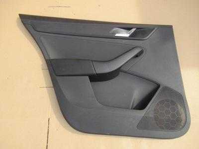 Обшивка обивка дверь левый задняя skoda rapid фото №1