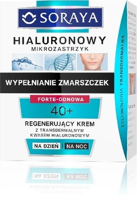 Hialuronowy Mikrozastrzyk 40+ Krem regenerujący