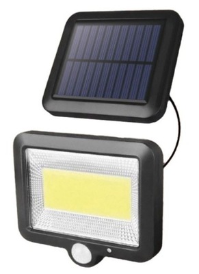 Lampa Naświetlacz LED SOLARNY Panel Czujnik ruchu