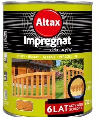 Altax altaxin impregnat do drewna 0,75L PINIA