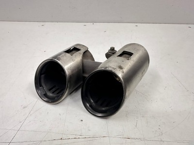 END EXHAUSTION SILENCER W BUMPER REAR LEFT PORSCHE 991 991 4S TURBO S LEFT  