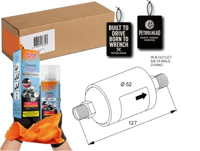 DÉSHUMIDIFICATEUR DU CLIMATISEUR DAF 95 95 XF CF 65 CF 85 CE136C #PETROLHEAD PRO+ KIT9 - milautoparts.fr