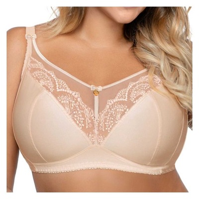 AVA Biustonosz miękki bez drutów Libi 1691/1 beżowy plus 80I