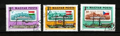 Węgry seria znaczków pocztowych ( Marynistyka ) / 1981 r.