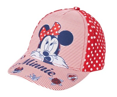 Czerwona czapka niemowlęca Disney Minnie Mouse 48
