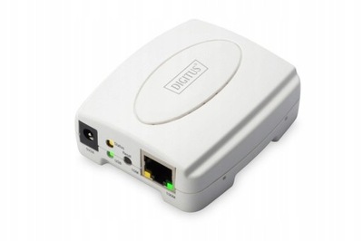 Digitus Print server 1xUSB 2.0, 1xRJ45 Ethernet