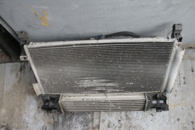 Комплект радиатор opel corsa d 1.3 фото №1