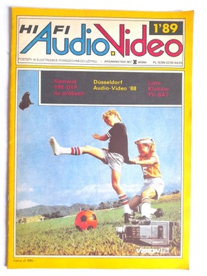Hi Fi Audio Video 1 / 1989