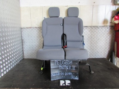 Сидіння правий перед peugeot partner iii 08-18 r. фото №1