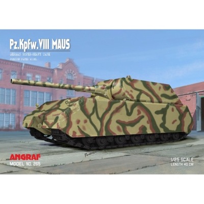 Pz.Kpfw. VIII MAUS, Angraf Model, 1:25