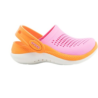 CROCS LITE RIDE 360 KIDS CLOG T TAFFY PINK/OR C6