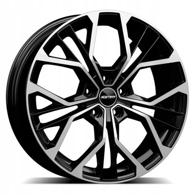 FELGI 18 x 7.5 ET38 4X100 60.1 GMP MATISSE CZARNE