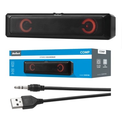 Głośnik Komputerowy Soundbar Zasilanie USB