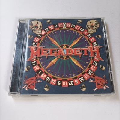 MEGADETH – Capitol Punishment CD